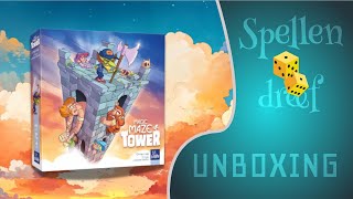 Magic Maze Tower UNBOXING NL [upl. by Ellis]