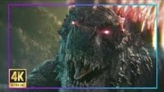 Godzilla scene pack and screen time 4k no background music Godzilla x kong the new empire [upl. by Dnalon]