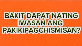 ANO ANG KAHIHINATNAN NG MGA TAONG TSISMOSA [upl. by Schram]