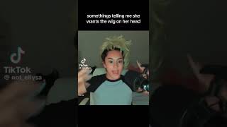 GET ON MY HEAD meme original found on TikTok [upl. by Noitna]