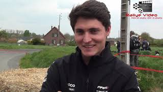 interview Adrien Fourmaux Rallye de la Lys 2017 [upl. by Ver]