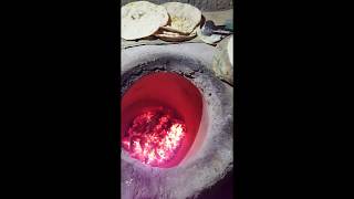 Traditional Method of Baking Bread in Outdoor Oven [upl. by Arvo]