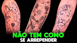 AS MELHORES TATUAGENS FEMININAS DELICADAS PARA O BRAÇO [upl. by Fillian]