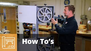 How Tos  Set up and fine tune your bandsaw [upl. by Kauppi277]