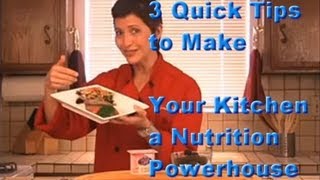 Healthy Eating Tips  Kitchen Tips from Shana Ross Houston Personal Trainer [upl. by Alah77]