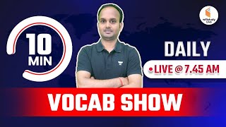 Daily Vocabulary Show  23 May 2023  SSC CHSLCGLMTS  Learn English with Sanjeev Sir [upl. by Lirpa]