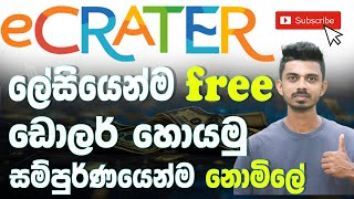 How to Create eCRATER Seller Account  E Money Sinhala  ලේසියෙන්ම ඩොලර් හොයමු  ecrater selling [upl. by Guzel222]