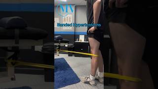 How to perform Banded Hyperextensions properly [upl. by Eromle]