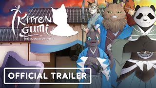 Kittengumi The Sakabato Thief  Official Trailer [upl. by Carman]