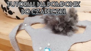 tutorial na pąponik do czapeczki dla hobby horse🩵✨ [upl. by Eniluqcaj]