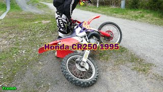 Honda CR250 1995 Cold Start 2024 [upl. by Yclek]