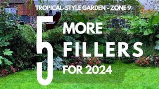 5 MORE Filler plants for a small tropicalstyle garden [upl. by Eruot]