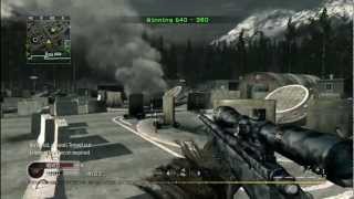 COD4 R700 gameplay [upl. by Killarney]