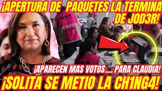 ¡SALEN LOS RESULTADOS DEL RECUENTO ¡AHORA LL0R4 MAS [upl. by Jacquenetta457]