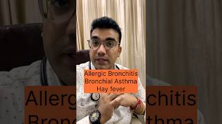 Allergic Bronchitis Ya AsthmaKya Kehte Hain Aapke Symptoms👨‍⚕️🩺doctor viralvideo bronchitis [upl. by Erreip]