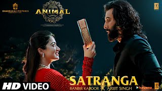 Satranga Song  Animal Movie  Ranbir Kapoor Rashmika Mandanna  Arijit Singh Satranga [upl. by Secunda]