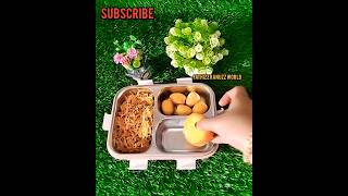 shorts😍Tiffin box ideas tiffinrecipe😋 youtubeshorts part2 [upl. by Bernadene]