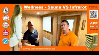 Infrarotkabine Erfahrung Wellness Wohlfühlen Entspannen Sauna Saunieren Infrarotkabine selber [upl. by Triplett101]