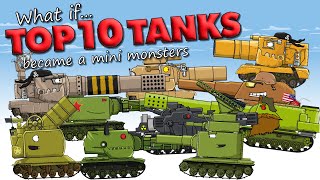 quotMini Mega Monstersquot Cartoons about tanks [upl. by Pyle]