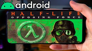 ASI ES HALF LIFE OPPOSING FORCE EN ANDROID [upl. by Salbu]