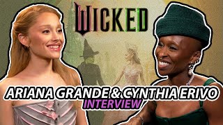 Ariana Grande amp Cynthia Erivo interview quotWickedquot [upl. by Sylera]