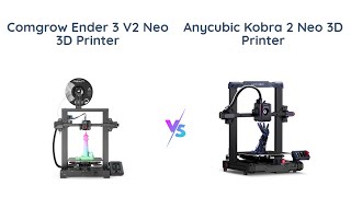 Official Creality Ender 3 V2 Neo vs Anycubic Kobra 2 Neo 🆚 3D Printer Comparison [upl. by Arraet540]