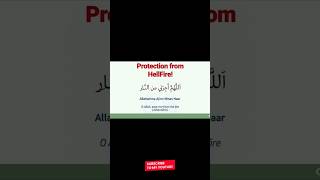 Protection From Hellfire 🔥hell jannat jahannam dua youtubeshorts shorts [upl. by Jevon652]