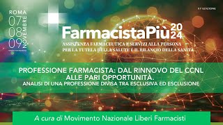 Professione Farmacista dal rinnovo del CCNL alle pari opportunità [upl. by Aisined]