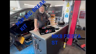 FIESTA MK8 ST GETS MJP BIG BREAK KIT [upl. by Amaral]