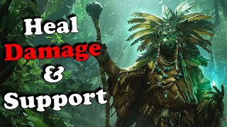 The Witch Doctor The Ultimate SupportDamage Hybrid  DampD 5e Build Guide [upl. by Yusuk]