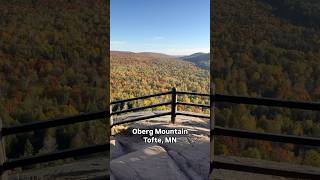 Fall colors on Oberg Mountain in Tofte MN minnesota exploreminnesota exploremn fallcolors [upl. by Jessabell]