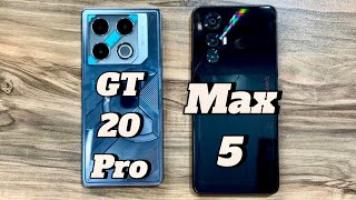 Cubot Max 5 vs Infinix GT20 Pro [upl. by Dahraf847]