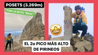 🏔SUBIR AL POSETS🏔3369m por ÁNGEL ORÚS✅ [upl. by Ahsaercal435]