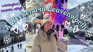 My First Time in Leavenworth A Weekend Getaway  Isis Lisette [upl. by Zannini463]