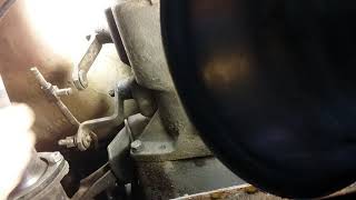 How to adjust the shift linkage on a 3 on the Tree 3 Speed Collumn Shift transmission [upl. by Harat862]