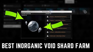 FASTEST INORGANIC VOID SHARD FARM  THE FIRST DESCENDANT [upl. by Standley174]