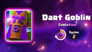 Dart Goblin Evolution Card Concept3x giveaway Pass Royale [upl. by Yorle]