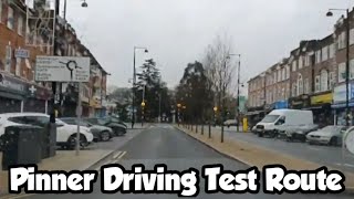 Pinner Driving Test Route 2 Driving Test Routes London  DTRL [upl. by Boice]