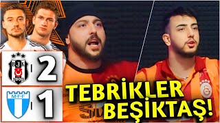 GALATASARAYLILAR BEŞİKTAŞ MAÇINI İZLERSE BEŞİKTAŞ 21 MALMÖ [upl. by Atikat]