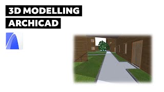 3D modelling in ArchiCAD  Architecture Software Tutorials [upl. by Hunsinger]