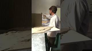 Tile kaise lagaentilesmarblegraniteconstructionIndian ministerhometiredRobin Builders [upl. by Atilehs]