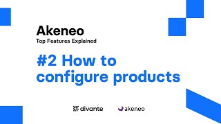 Akeneo Features How to configure products  Divante [upl. by Infeld]