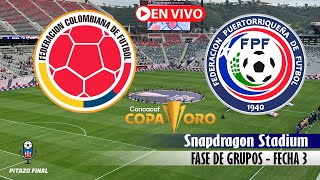 COLOMBIA VS PUERTO RICO En Vivo Hoy 🔴 Copa oro Femenina 2024 Fecha 3 Partido en vivo [upl. by Angrist857]