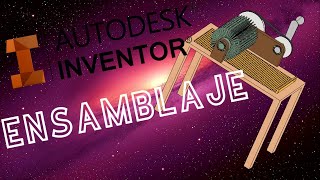 Ensamblaje  INVENTOR  PARTE 8 DISEÑO DE UNA CARDADORA [upl. by Grof]