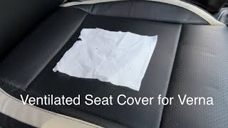 Kya ventilated seats pr bhi Seat Cover lag Sakte hai  Let’s Check it [upl. by Kong]