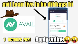 avil credit atm  avail loan app  avail loan kaise le  avail finance loan  avail finance [upl. by Malkin]