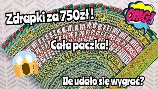 Zdrapmasy Lotto 🎄 Cała paczka zdrapki Wielka Pensja Bankiera 😱 No trochę tych plików wpadło 😍 [upl. by Donough534]