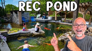 Amazing Rec Pond Before and After [upl. by Ydnyc495]