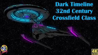 4K NEW Dark Timeline Crossfield Refit VS Galaxy Class X From Hell  Star Trek Ship Battles [upl. by Venditti]