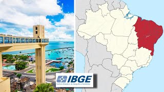 As 20 Cidades Mais Ricas Da Região Nordeste Do Brasil PIB 2023  IBGE [upl. by Acceb]